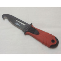 Tekno Rescue X knife - Blade Length 10.5cm - Black Inox - KV-ATKN10RX-2X - AZZI SUB (ONLY SOLD IN LEBANON)